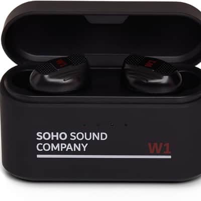 Soho W1 Bluetooth headphones in ear buds wireless, black image 6