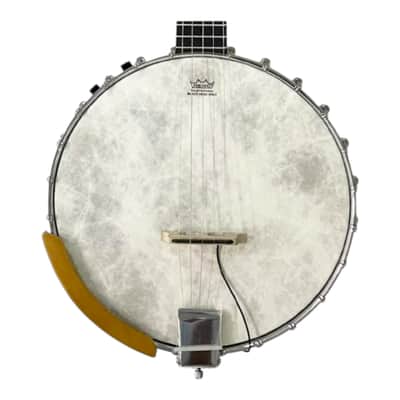Caraya BJ70E "ElectroGrass" 5-String Maple Open-Back Banjo w/ Partial Internal Resonator & Piezo Bridge Pickup image 3