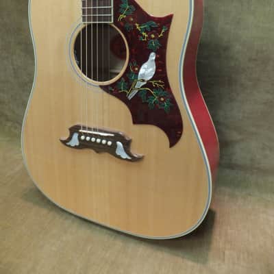 2018 Gibson Dove Limited Edition Natural Super Flamey Back & Sides Mint W/OHSC Free US Shipping!.. image 2