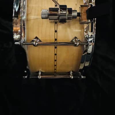 Craviotto Maple Snare Drum - 6.5 inch x 14 inch, Natural with Maple Inlay - Maple image 4