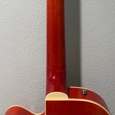 2012 Gretsch G5123B | Limited Edition Electromatic Hollowbody Bass | Orange w/ HSC image 13