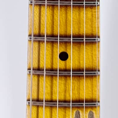 Fender USA Custom Shop  1957 HEAVY RELIC STRAT- FIESTA RED Ser#:R150868 image 13