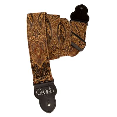 PRS Paisley Nylon Strap Brown - Strap for Guitars image 1