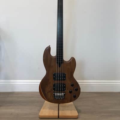 Vintage 4 String Wal MK1 Fretless Electric Bass Guitar 1986, Walnut Facings *BEAUTIFUL* image 2