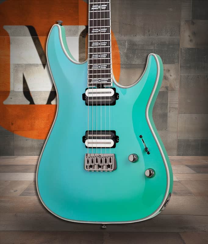 Schecter C-1 SLS Hollywood - Glacier (1386) image 1