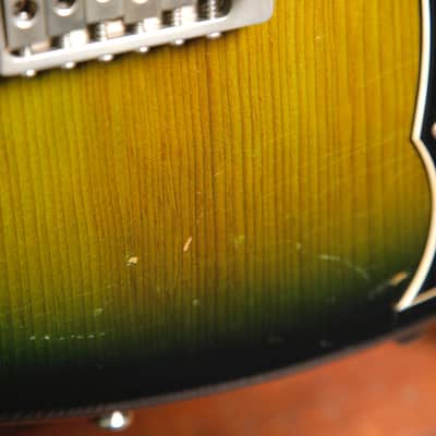 Novo Idris HSS Cat's Eye Burst Electric Guitar image 7