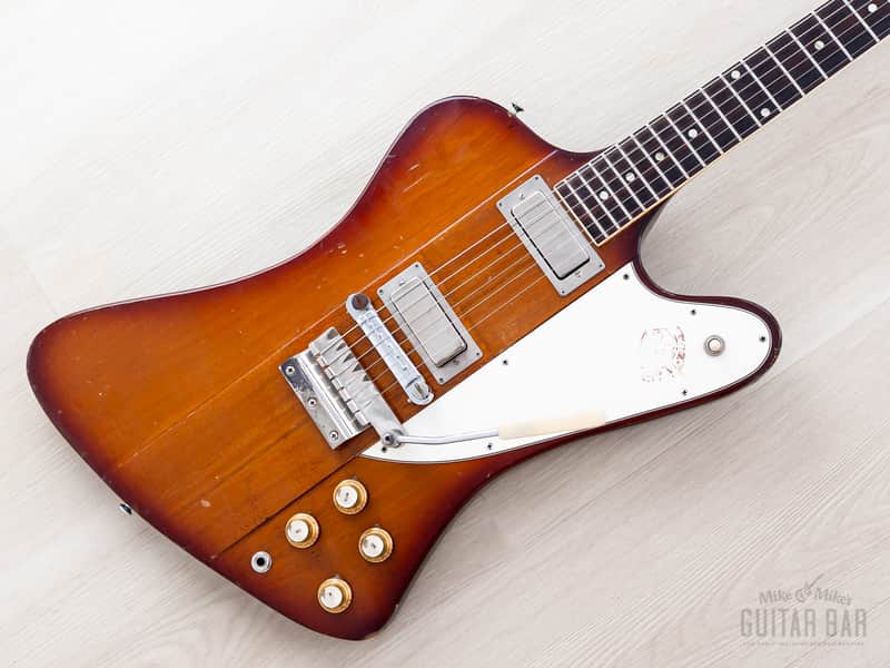 1965 Gibson Firebird III Reverse Body Vintage Guitar Sunburst w/ Case image 1