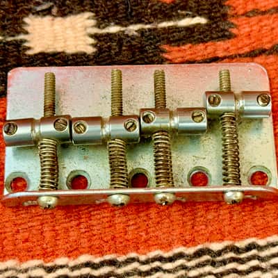 1970's Fender Precision Bass or Jazz Bass Guitar Bridge Circa 1974-1979 image 1