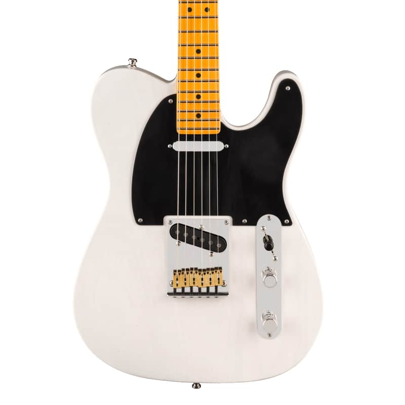 Fender American Ultra Luxe Vintage '50s Telecaster, Maple Fingerboard, White Blonde w/ Deluxe Hardshell Case image 1