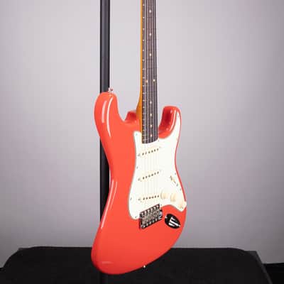 Fender American Vintage II 1961 Stratocaster - Fiesta Red with 3A Flame Maple Neck image 3