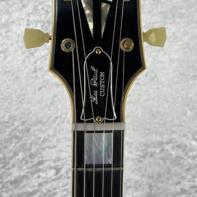 2021 USA Gibson Les Paul Custom '57 Reissue Black Beauty MOD with case image 8
