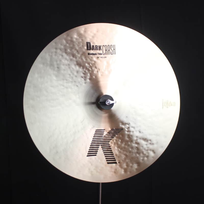 Zildjian 16" K Dark Medium Thin Crash - 1193g (video demo) image 1