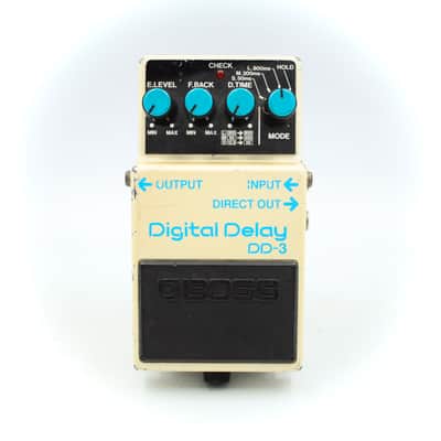 Boss DD-3 Digital Delay Long Chip 1988 Made in Japan Guitar Effect Pedal 886568 image 2