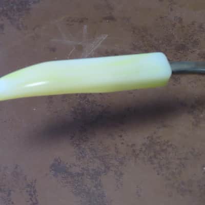 AGED Vibrola Tailpiece Nickel SHORT fits Gibson Firebird Flying V SG RELIC image 5