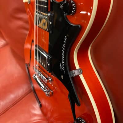 1998 Gibson Chet Atkins Tennessean Sunrise Orange image 5