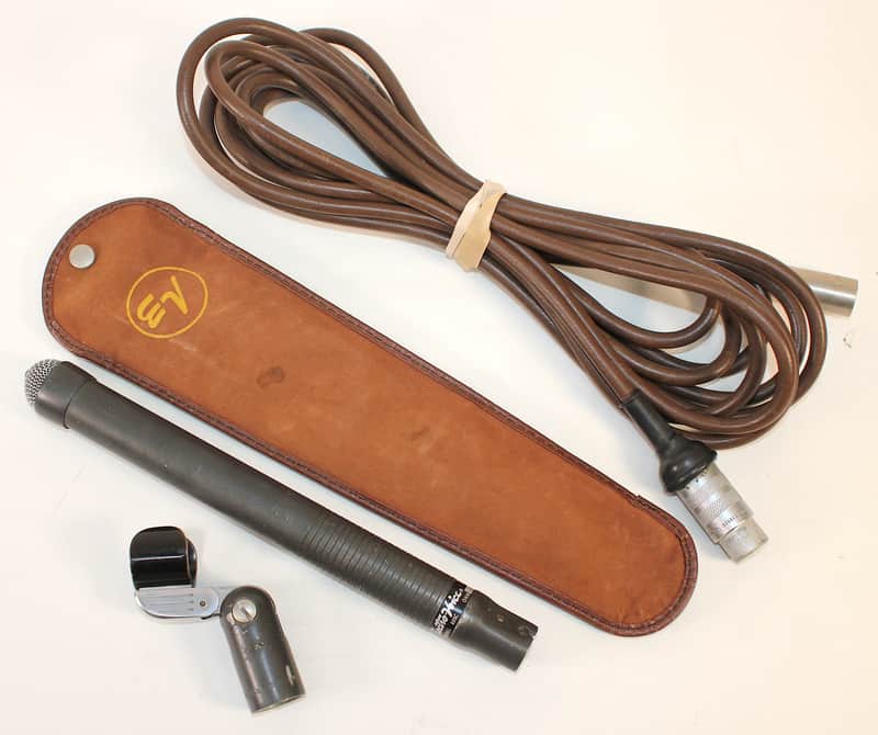 Electro-Voice 655C Slim Omnidirectional Dynamic Broadcast Microphone w/Amphenol Cable, Clip & Bag image 1