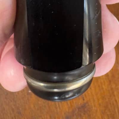 Lelandais (Steel Ebonite) Soprano mouthpiece Soprano 1940's-1950's - Black Hard Rubber image 4