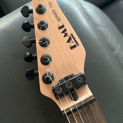 Hondo Fame 760 1980s - Pink w/Matching Headstock RARE image 13