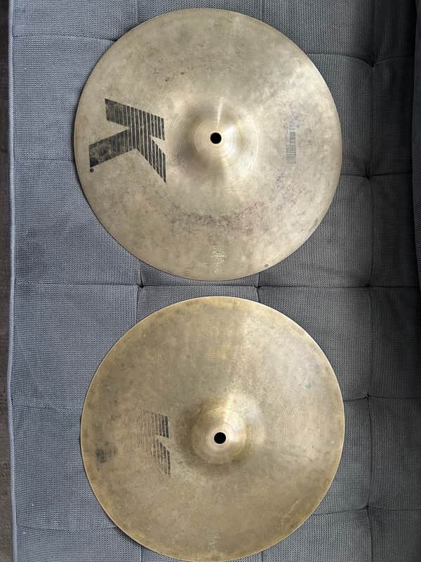 Zildjian 13” K HiHats Pair Early 2000s - Patina image 1