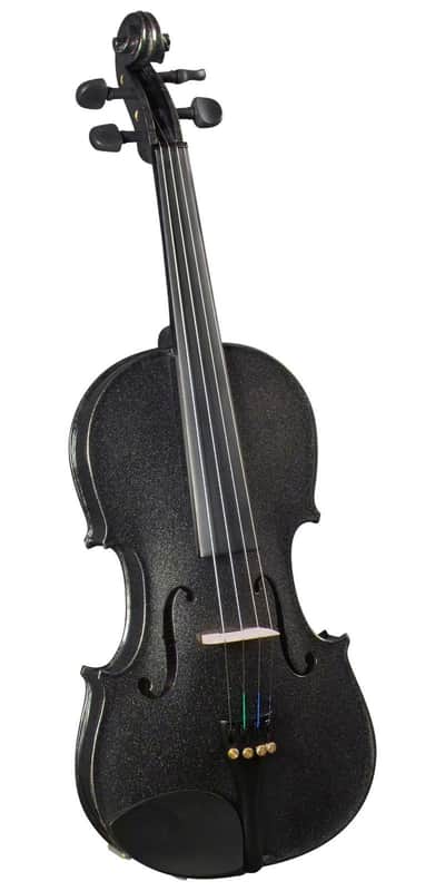 Bellafina BVI15012OFBK Rainbow Series 1/2 Violin Outfit image 1
