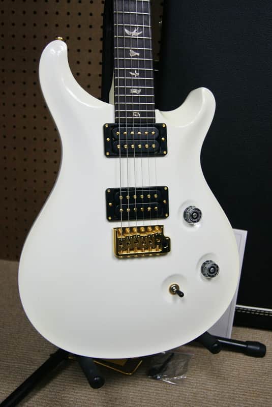 PRS Dave Navarro Signature Model Custom 24 Jet White MADE IN | Reverb