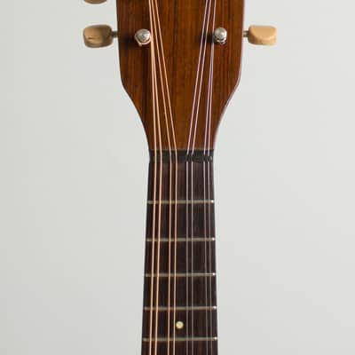 C. F. Martin  Style A Flat Back Mandolin (1949), ser. #A-19298, original brown chipboard case. image 5