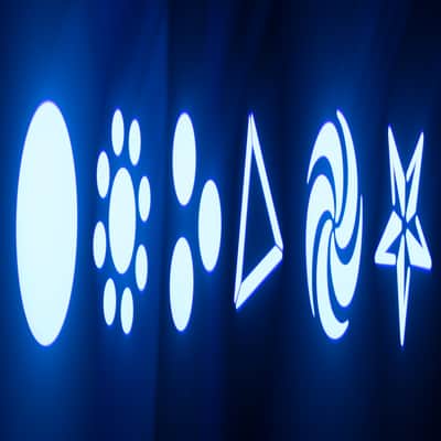 American DJ Eliminator Stealth Spot 60 Watt LED DMX Moving Head Spot Light ADJ image 10