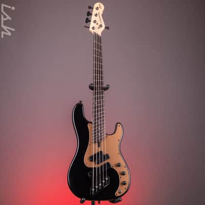 Dingwall SP1 5-String Bass Gloss Metallic Black image 2