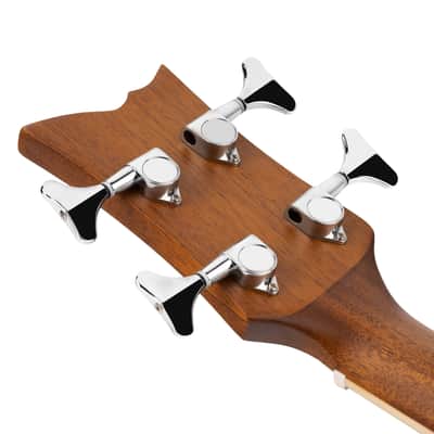 Ortega D7CE-4 Deep Series 7 Spruce Top Medium Scale 4-String Acoustic-Electric Bass Guitar image 16