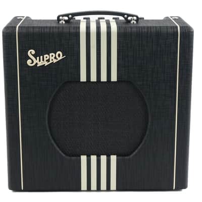 Supro Delta King 10 Black Cream image 1