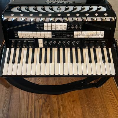 Black Iorio Accorgan Symphonic Piano Accordion LMM 41 120 image 9