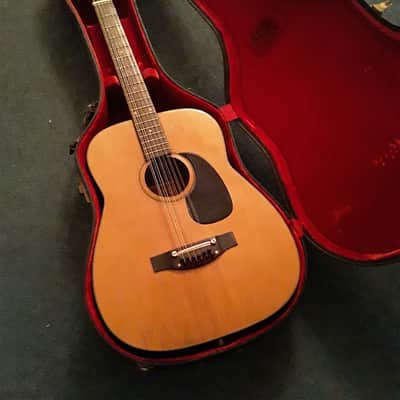 Vintage 70's Aria 12-String Acoustic Guitar MIJ Matsumoku + Case image 1