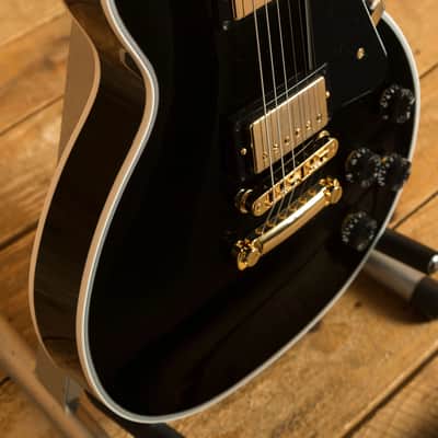 Gibson Custom Les Paul Custom Long Scale - Ebony image 6