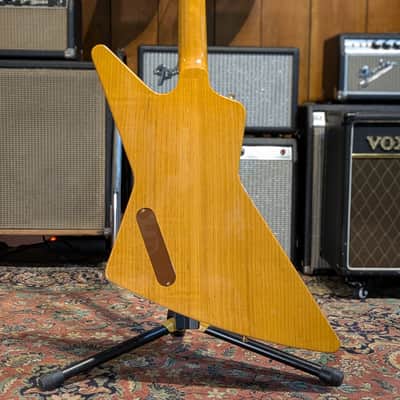 Gibson Custom Shop '58 Korina Explorer Reissue 2021 - Natural with Black Pickguard image 5
