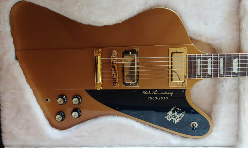 Gibson Firebird 50th Anniversary Bullion Gold Limited Edition