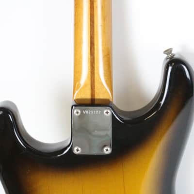 1987 Fender American Vintage 1957 Reissue Stratocaster '57 AVRI Sunburst +OHSC 3-Way Switch 1980s USA Strat image 13
