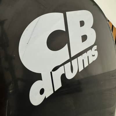 CB Resonant Bass 20" Drum Head / Black #OZ5 image 3