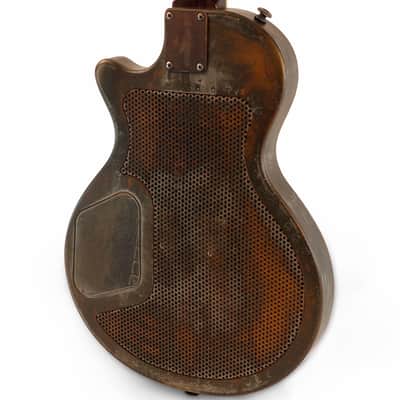 2009 James Trussart Steel DeVille - Rusty Gator Holy Back image 6