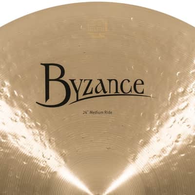 Meinl Byzance Traditional Medium Ride Cymbal 24" image 4