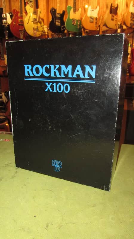 ~1981 ROCKMAN X100 w/ Box and original headphones Black image 1