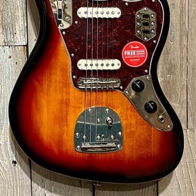 Squier Classic Vibe '70s Jaguar - 3-Tone Sunburst, In Stock Ships Fast Support Indie Music Shops ! image 4
