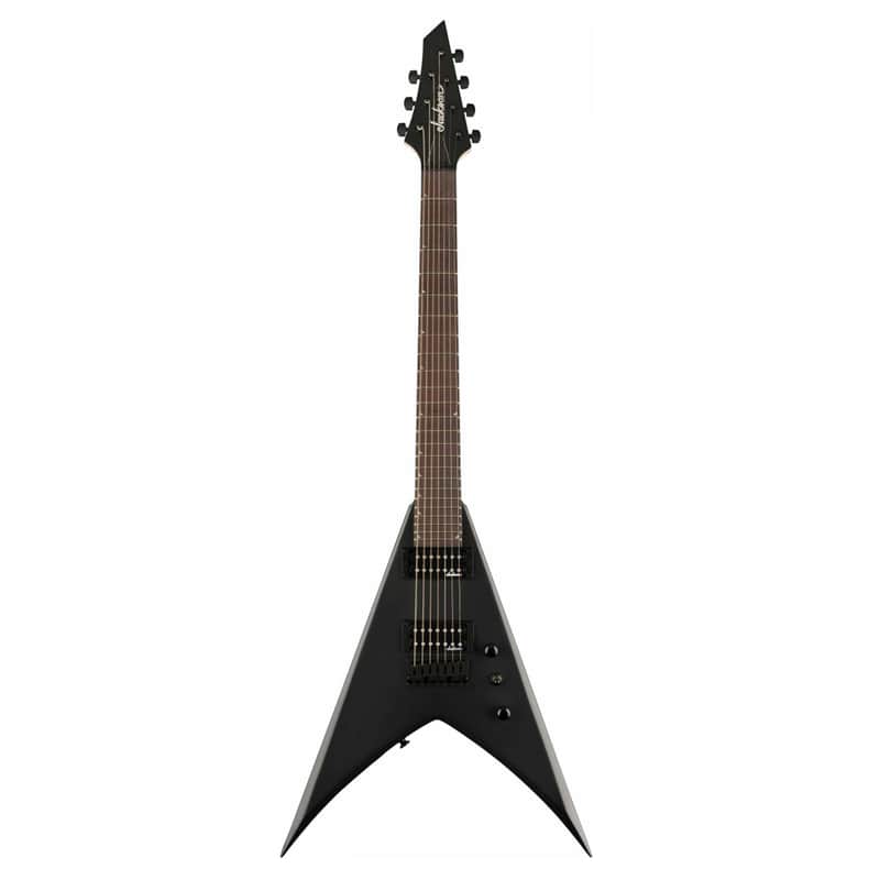 エレキギター ブラック Vシェイプ 6弦 Jackson JS Series JS22-7 KV HT King V | Reverb