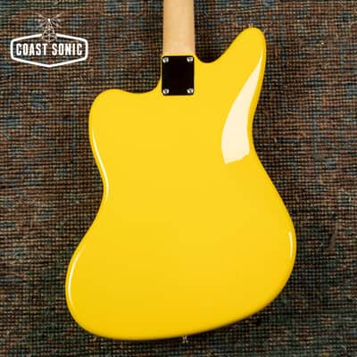 2026 Fender FSR Traditional 60s Jaguar Made in Japan MIJ Graffiti Yellow image 4