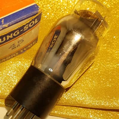 RCA etc. ONE (1) Type 45 Antique tNOS AT1000 TESTED Vacuum Tube UX245 245 Power Triode 1935-1947 image 4