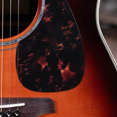 Yamaha FG830 TBS Acoustic Guitar - Tobacco Sun Burst image 11