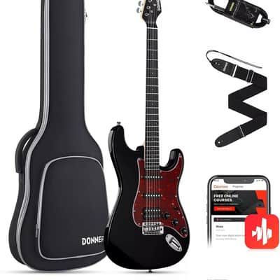 Donner DST-200 Electric Guitar Coil Split Function Tremelo Bridge HSS Pickups (US Stock) image 1