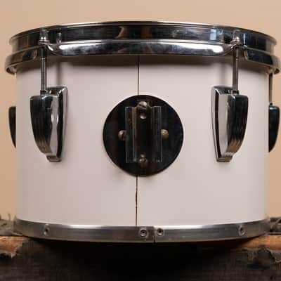 1980s Ludwig 7x10" White Cortex Concert Tom imagen 4