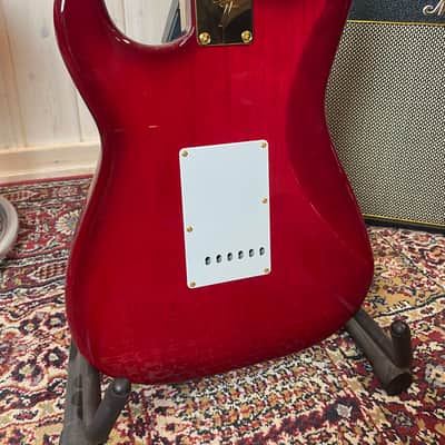 Fender Richie Kotzen Strat MN 2024 - Transparent Red Burst image 6