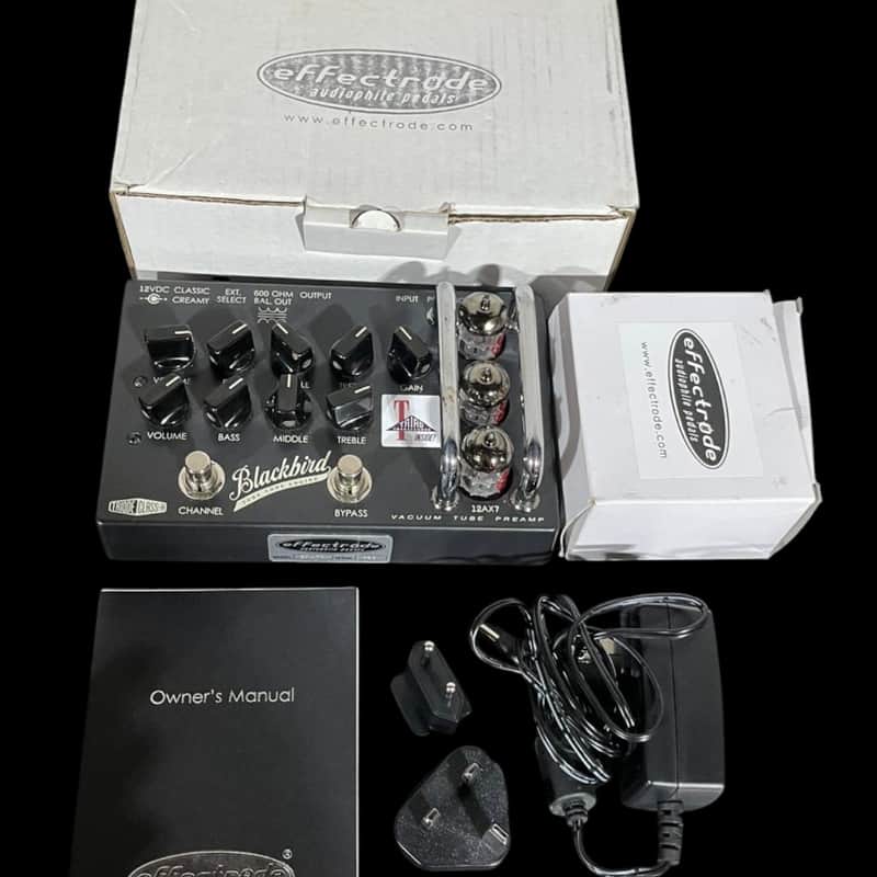 Effectrode Audiophile Pedals Blackbird Tube Preamp - Black X12889 image 1