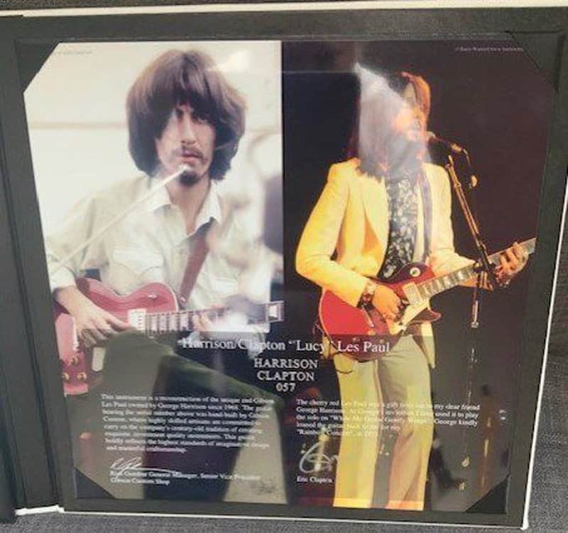 Gibson Custom Shop ''Lucy'' Harrison Clapton '57 Les Paul Standard Gibson Custom Shop ''Lucy'' Harrison Clapton '57 Les Paul Standard